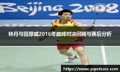 林丹与田厚威2016年巅峰对决回顾与赛后分析